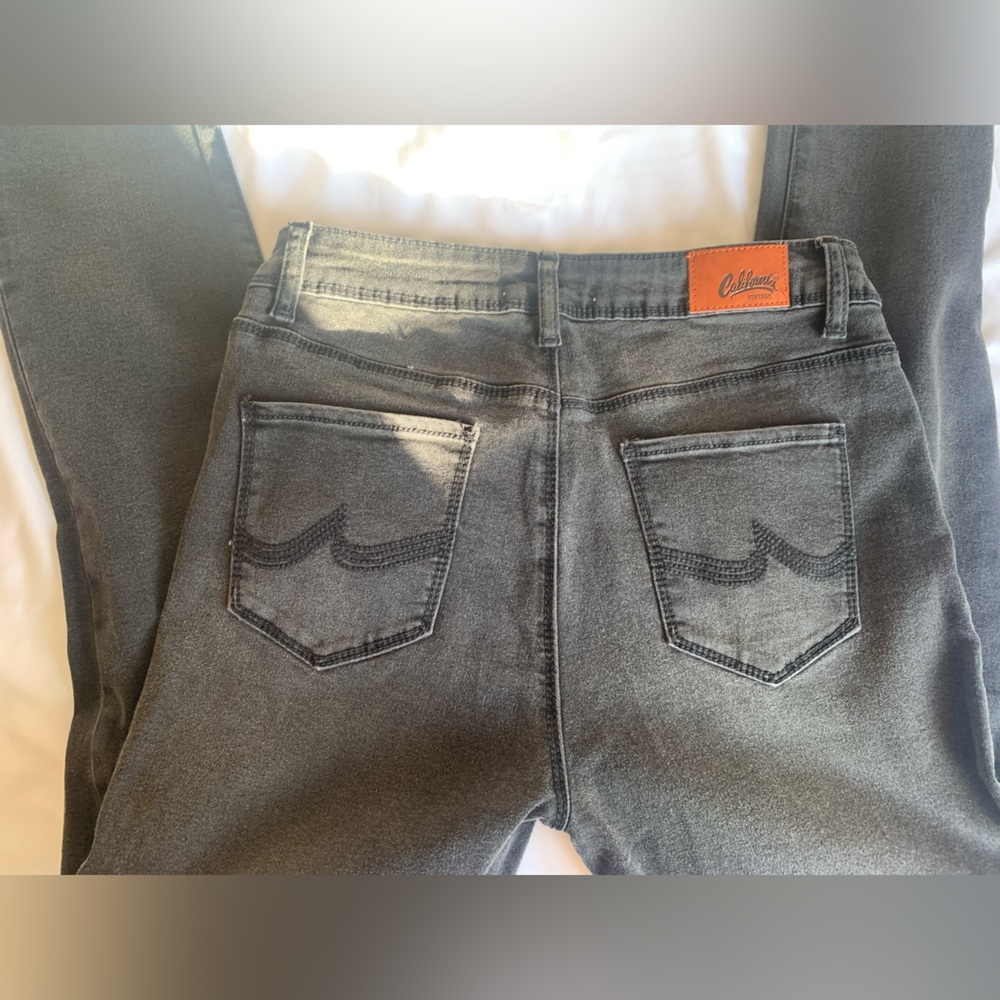 Black “California Vintage” skinny jeans